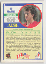 1990-91 Score American #5 Al MacInnis