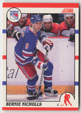 1990-91 Score Canadian #9 Bernie Nicholls