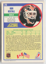 1990-91 Score American #25 Ron Hextall