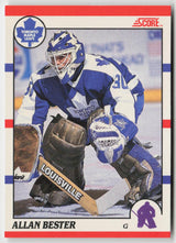 1990-91 Score Canadian #27 Allan Bester