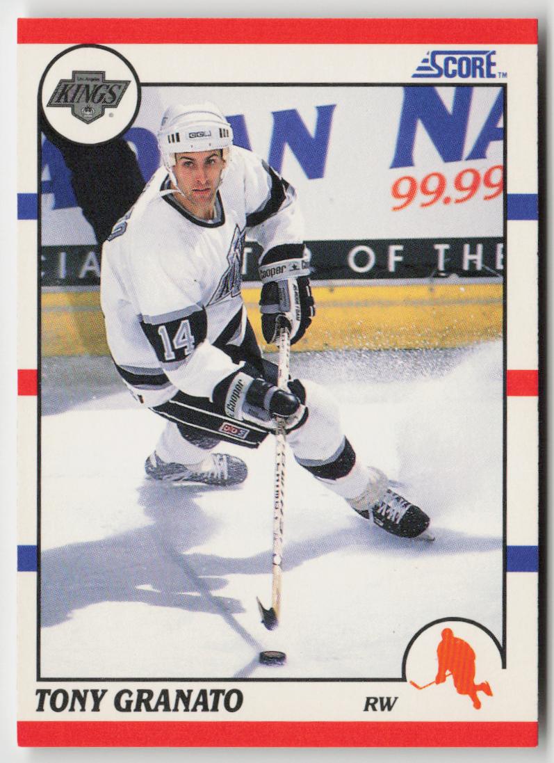 1990-91 Score American #48 Tony Granato