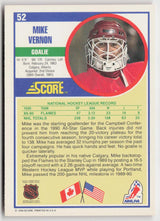 1990-91 Score American #52 Mike Vernon
