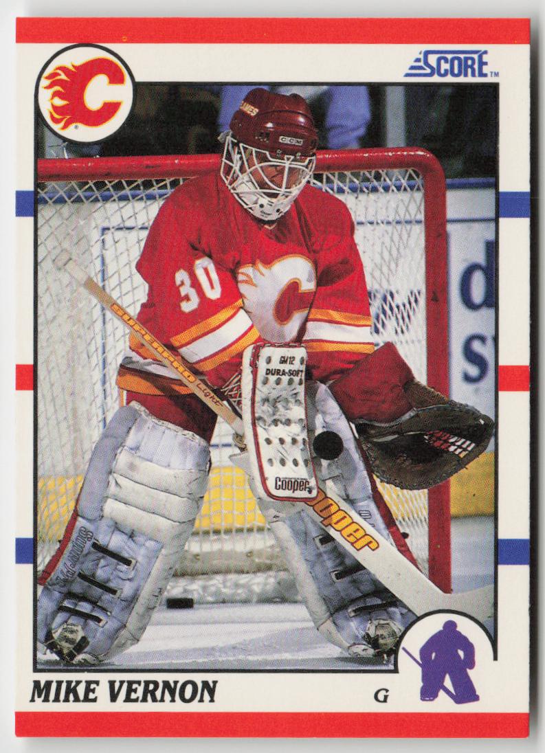 1990-91 Score American #52 Mike Vernon