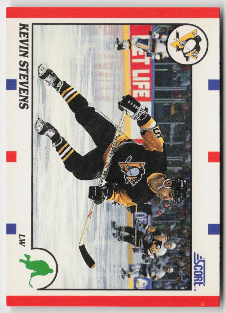 1990-91 Score American #53 Kevin Stevens
