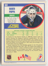 1990-91 Score American #60 Daren Puppa
