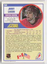 1990-91 Score Canadian #64 Jimmy Carson