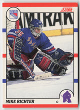 1990-91 Score Canadian #74 Mike Richter