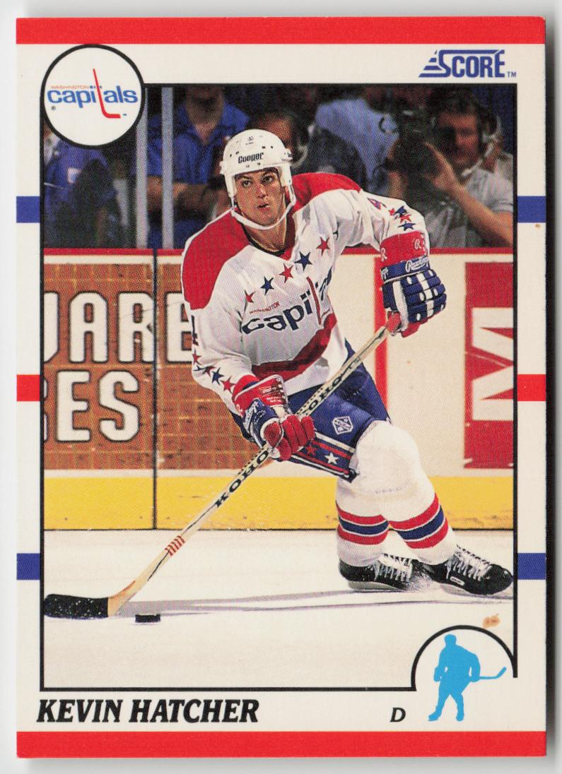 1990-91 Score American #90 Kevin Hatcher
