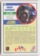 1990-91 Score American #95 Vincent Damphousse