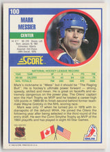 1990-91 Score American #100 Mark Messier