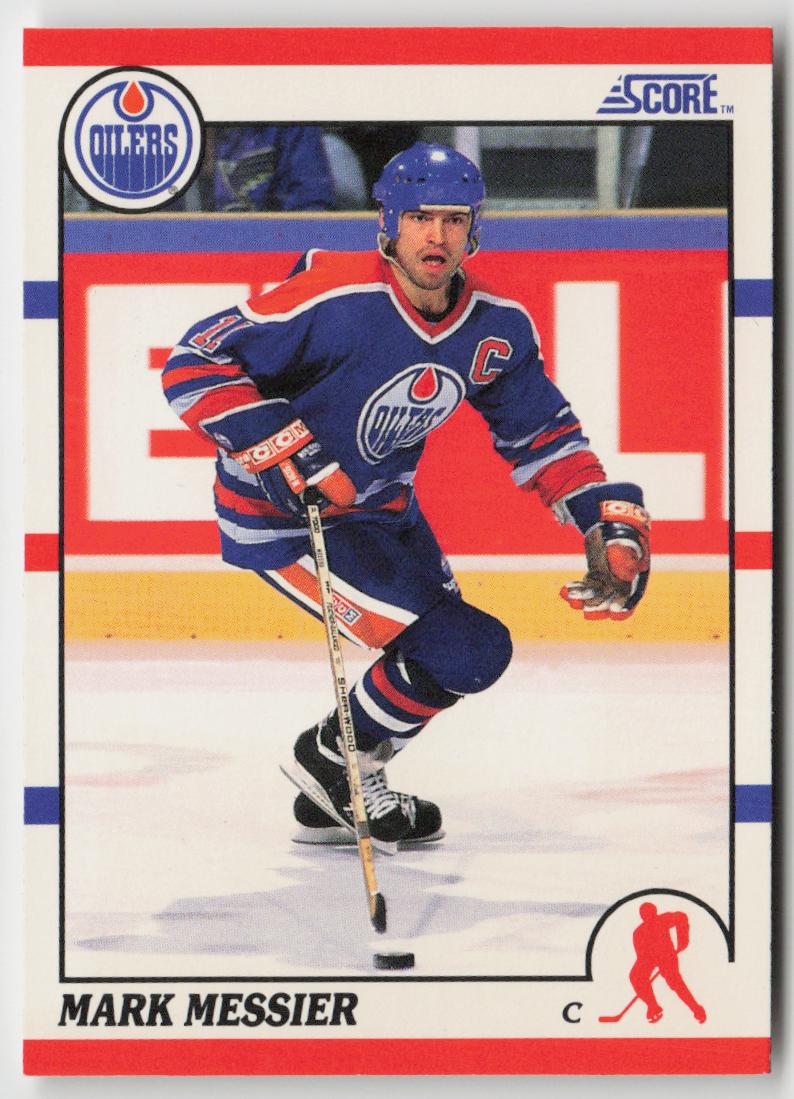 1990-91 Score American #100 Mark Messier