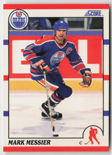 1990-91 Score American #100 Mark Messier