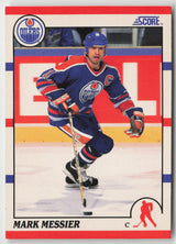 1990-91 Score American #100 Mark Messier