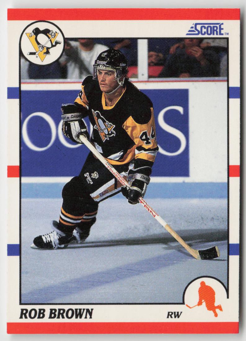 1990-91 Score American #105 Rob Brown