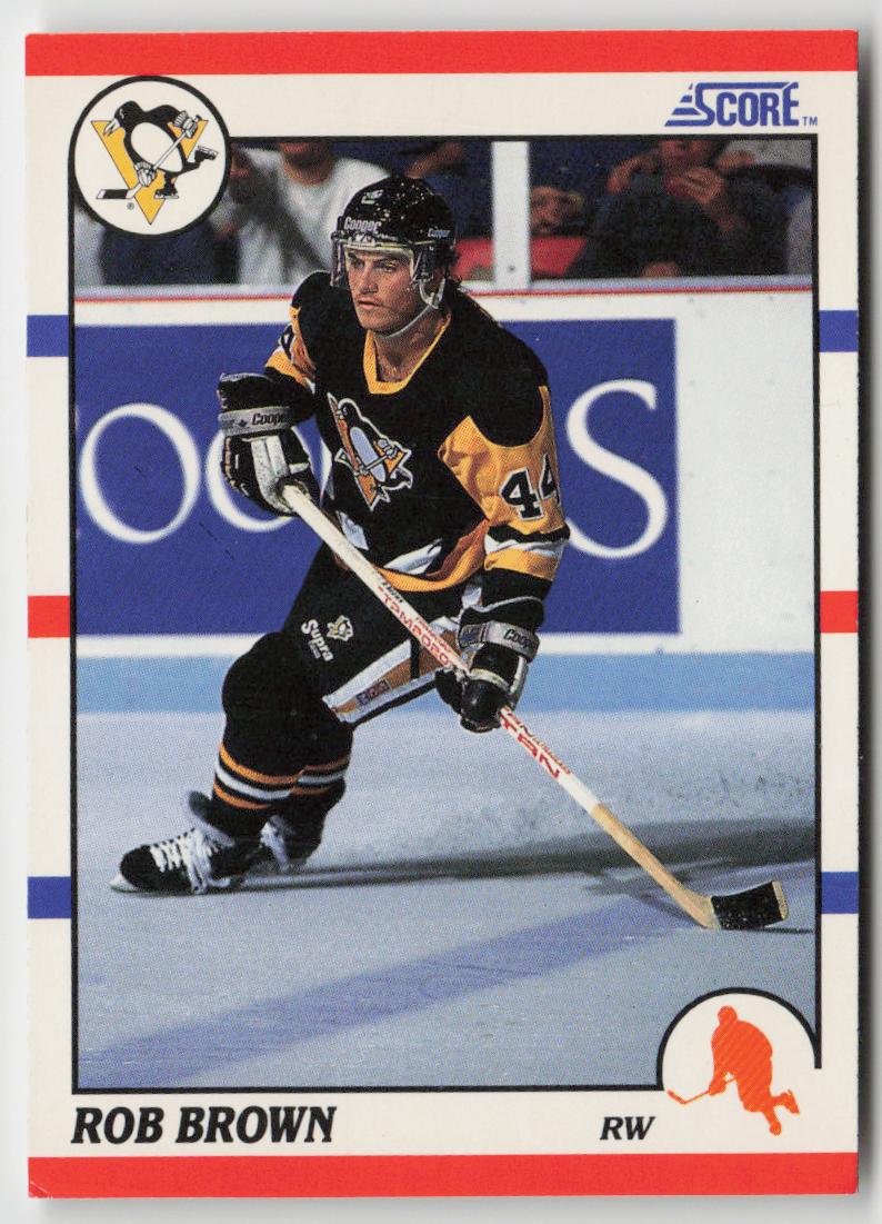 1990-91 Score American #105 Rob Brown
