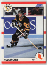 1990-91 Score American #105 Rob Brown