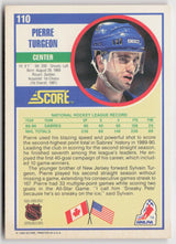 1990-91 Score American #110 Pierre Turgeon