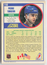 1990-91 Score American #110 Pierre Turgeon