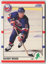 1990-91 Score American #119 Randy Wood