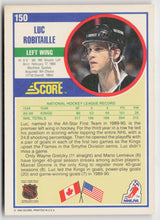 1990-91 Score American #150 Luc Robitaille
