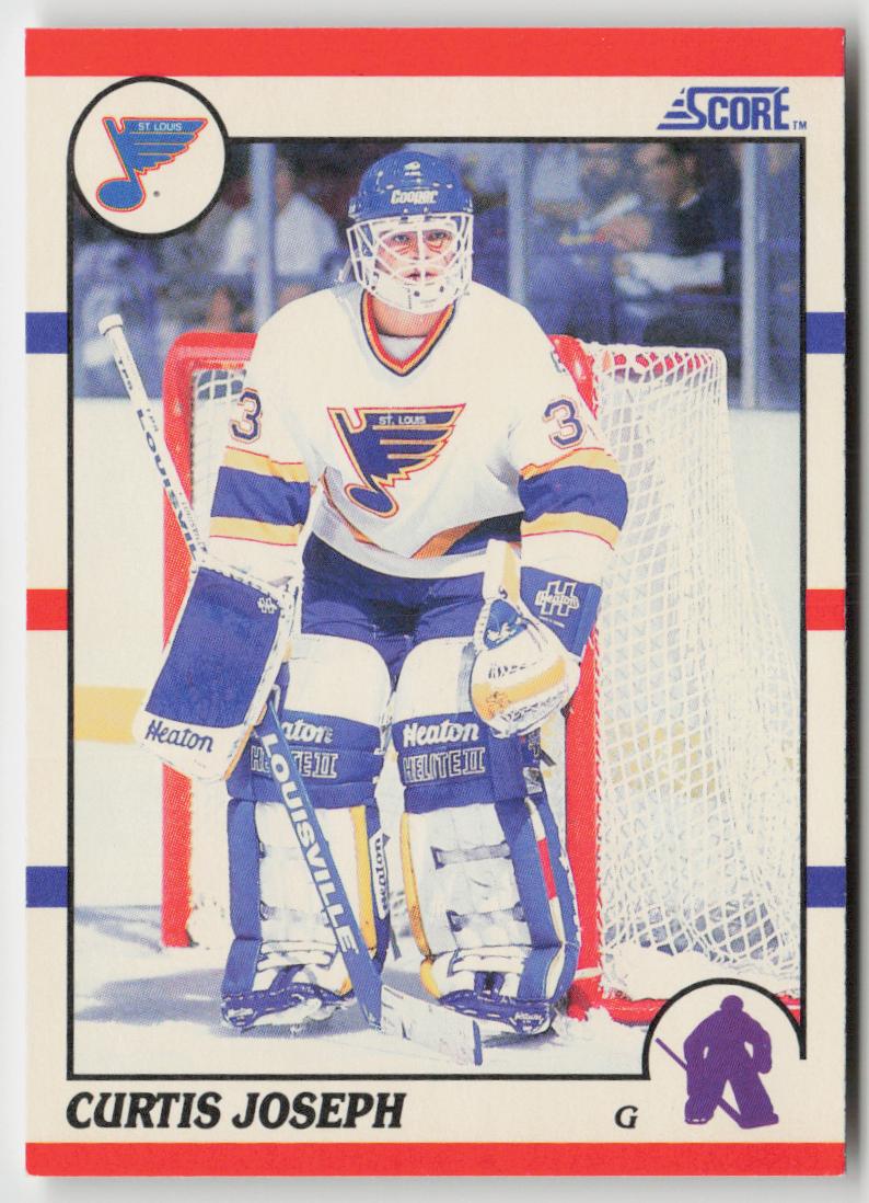 1990-91 Score American #151 Curtis Joseph