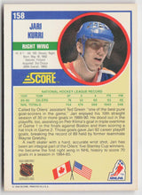 1990-91 Score American #158 Jari Kurri