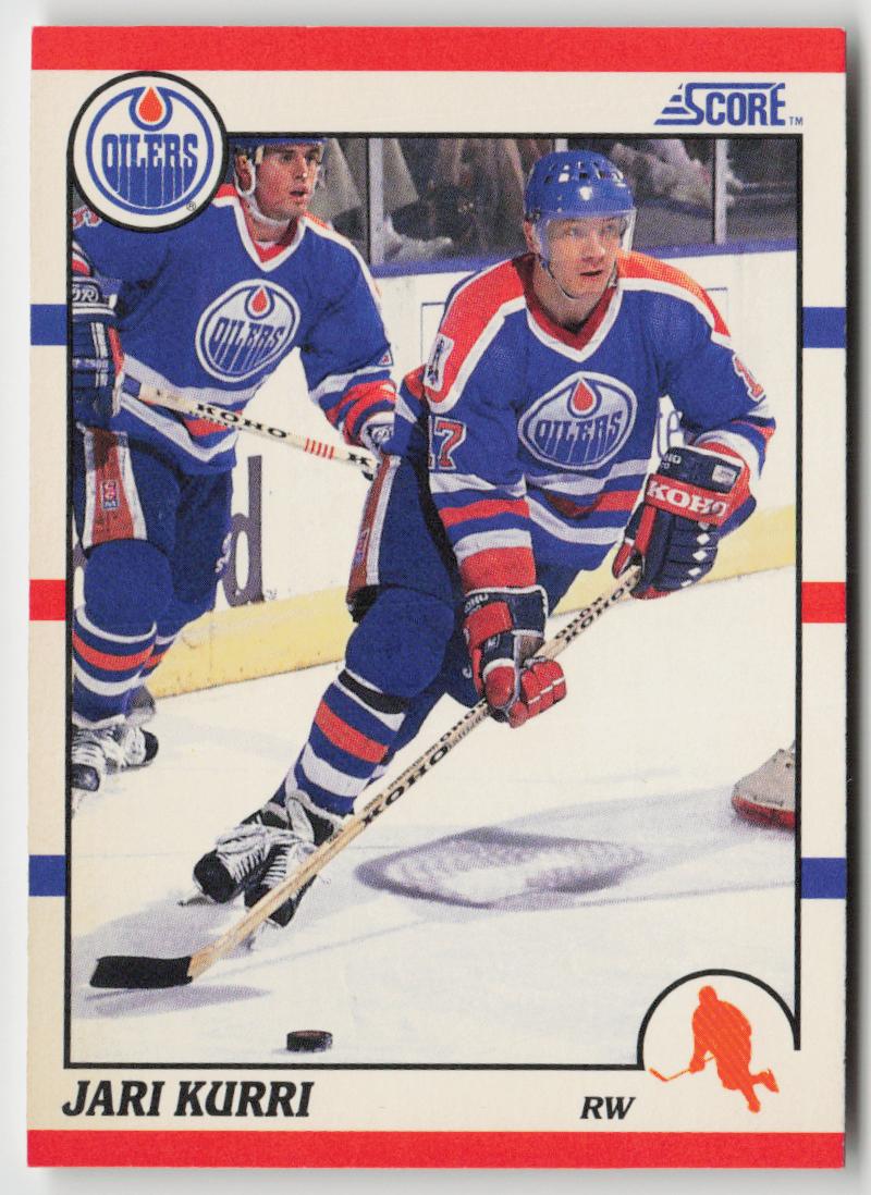 1990-91 Score American #158 Jari Kurri
