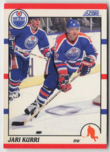 1990-91 Score American #158 Jari Kurri