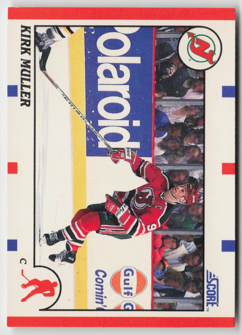 1990-91 Score American #160 Kirk Muller