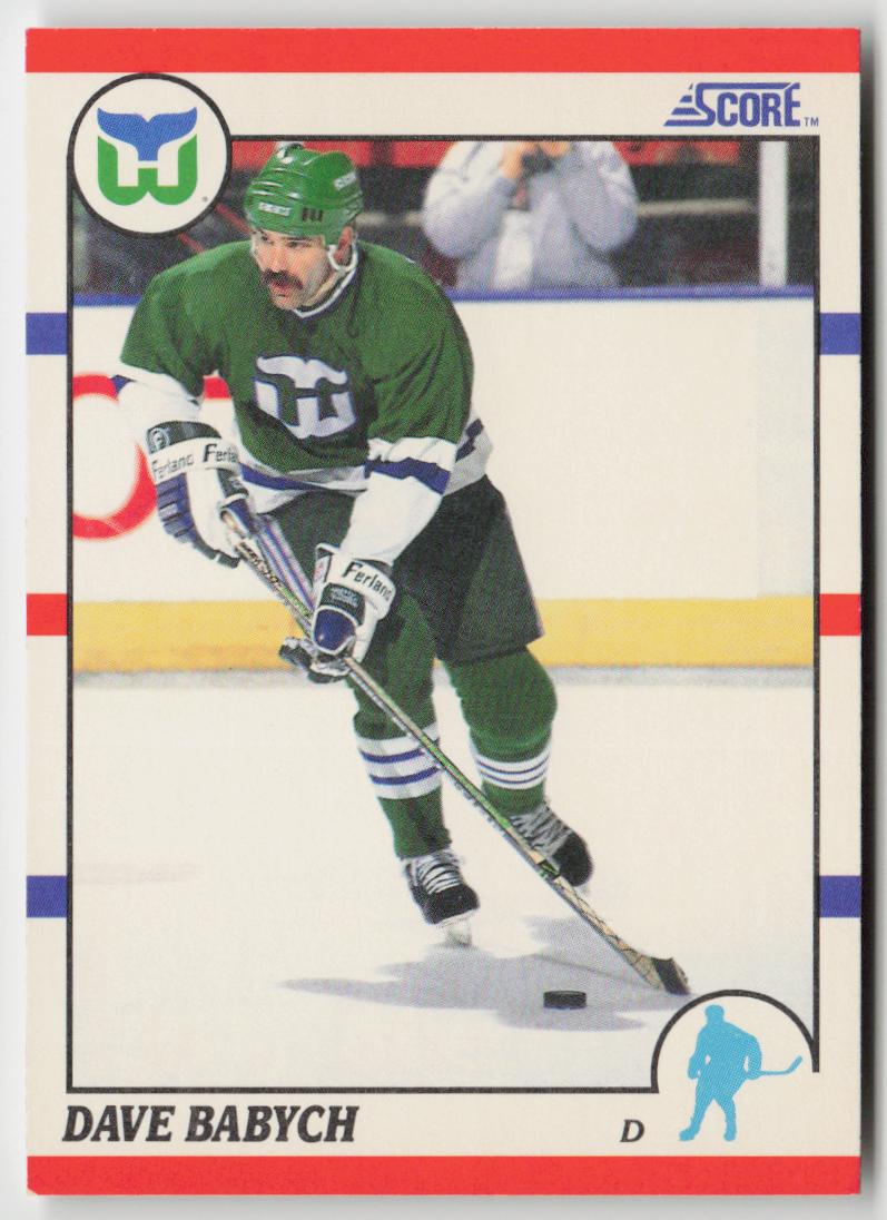 1990-91 Score American #172 Dave Babych