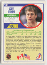 1990-91 Score American #188 Scott Stevens