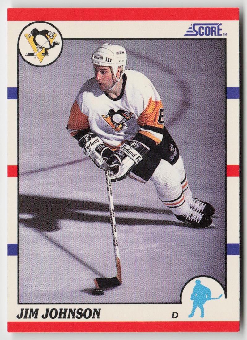 1990-91 Score American #202 Jim Johnson