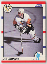 1990-91 Score American #202 Jim Johnson