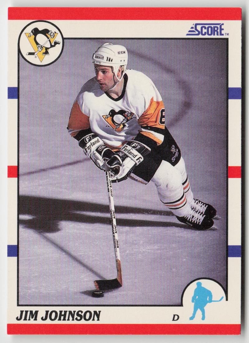 1990-91 Score American #202 Jim Johnson