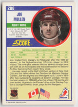 1990-91 Score American #208 Joe Mullen