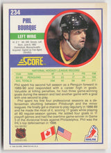 1990-91 Score American #234 Phil Bourque