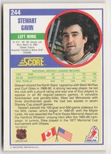 1990-91 Score American #244 Stewart Gavin