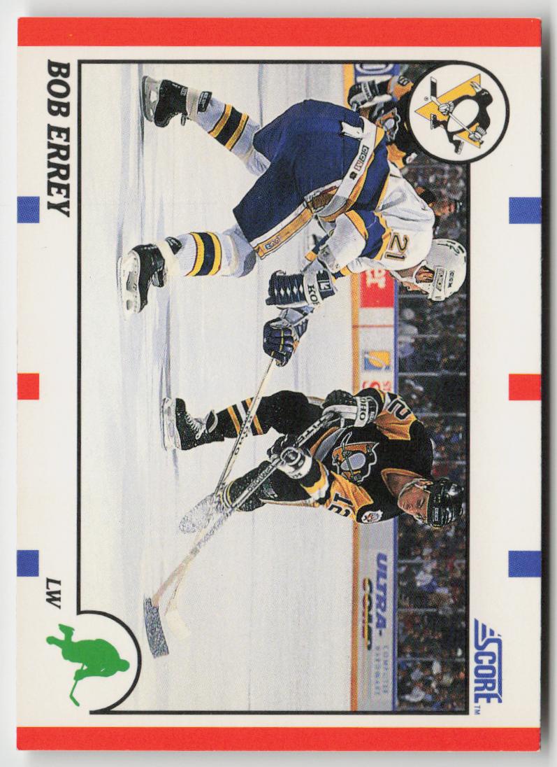 1990-91 Score American #255 Bob Errey
