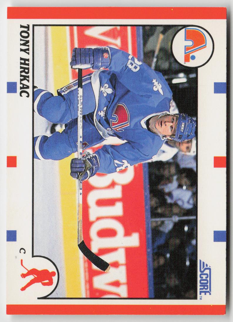 1990-91 Score American #256 Tony Hrkac