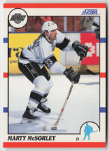 1990-91 Score American #271 Marty McSorley