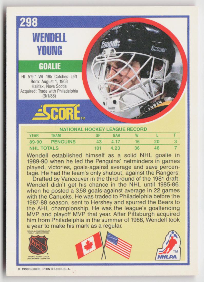 1990-91 Score American #311 Chris Nilan