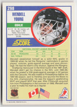 1990-91 Score American #311 Chris Nilan