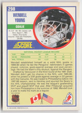 1990-91 Score American #311 Chris Nilan