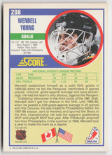 1990-91 Score American #311 Chris Nilan