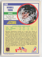 1990-91 Score American #311 Chris Nilan