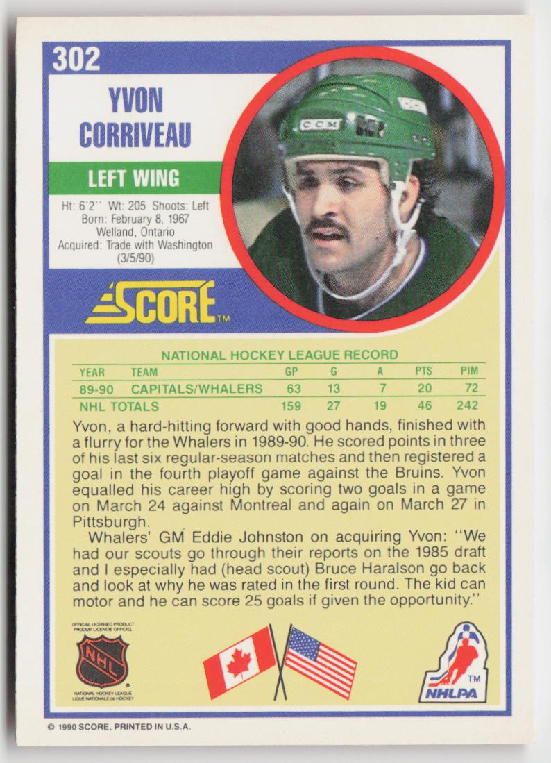 1990-91 Score American #315 Mark Messier