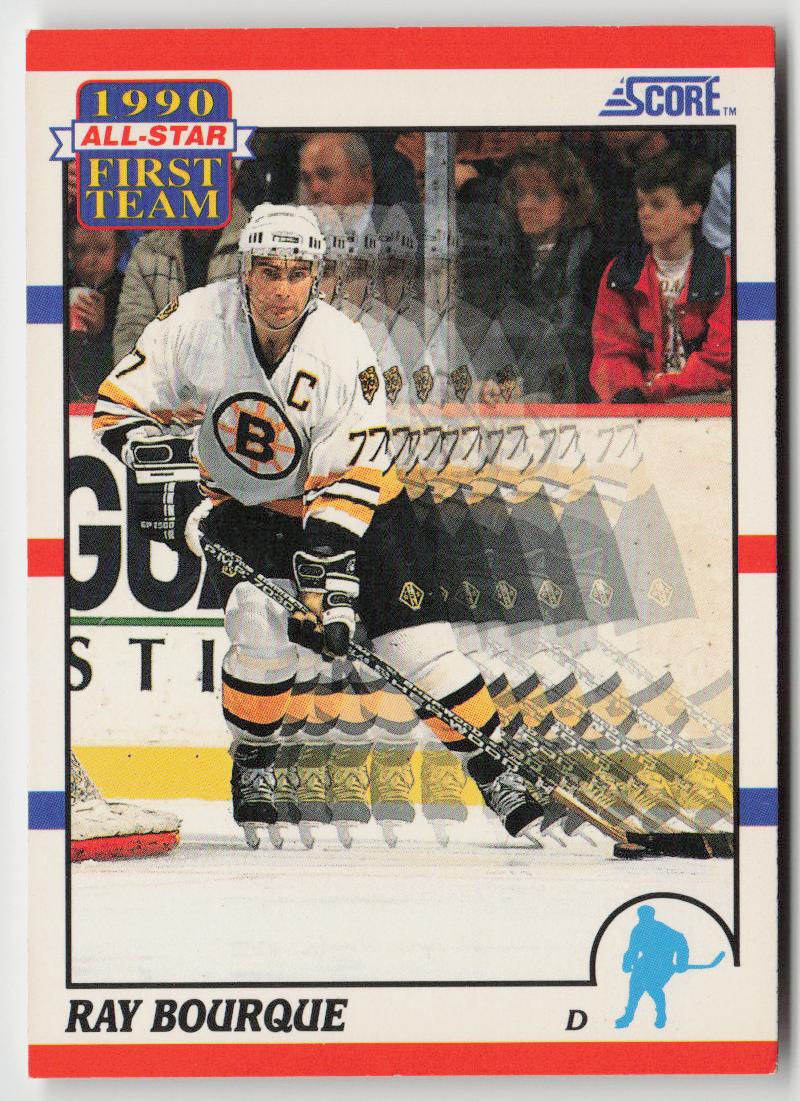 1990-91 Score American #313 Ray Bourque
