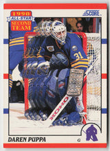 1990-91 Score American #318 Daren Puppa