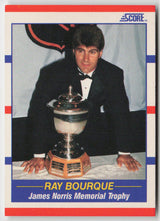1990-91 Score American #376 Bob Murray