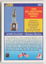 1990-91 Score American #367 Gord Kluzak